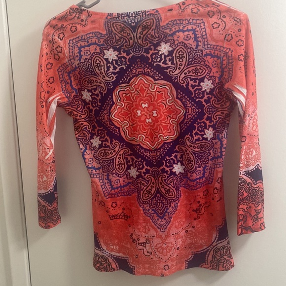 Energe by one world ribbed top blouse - Picture 5 of 5